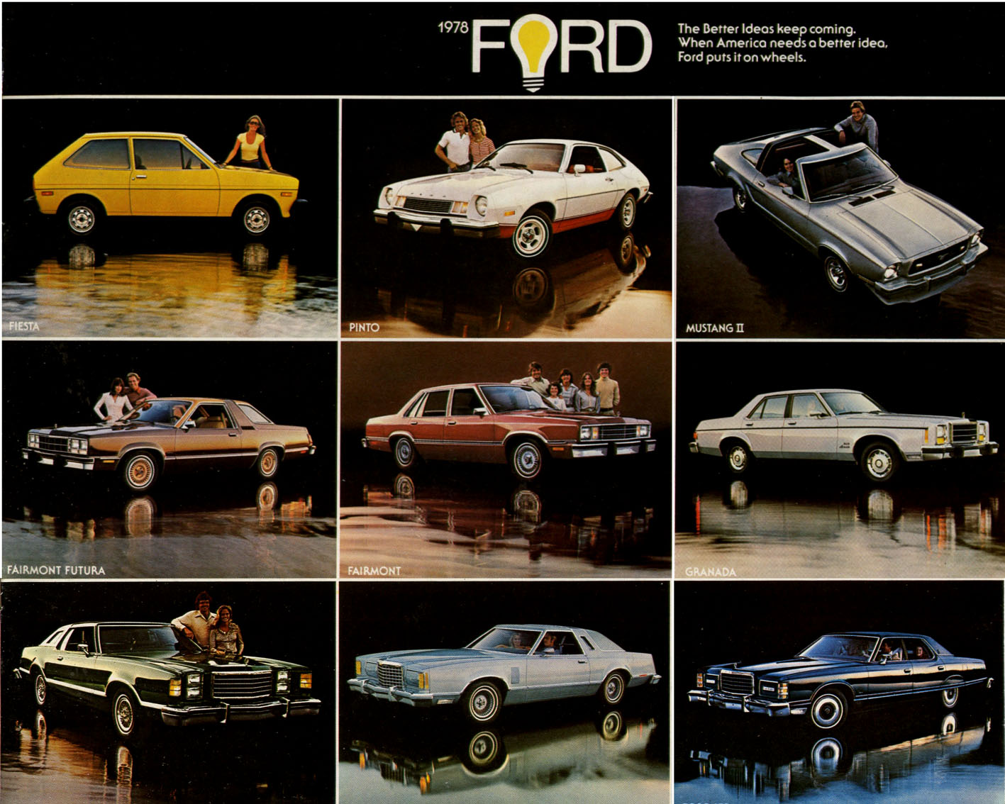 1978 Ford Model Range Foldout Page 4